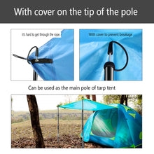 Load image into Gallery viewer, SANLIKE Retractable tent poles Adjustable tent poles Portable lightweight fibreglass tent poles for setting up camping tents
