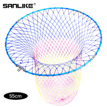 Load image into Gallery viewer, SANLIKE Fishing Net 1/2 inch thread About 12mm Aluminum frame Alloy Foldable Extending Frame Landing Dip Net Fishing Tackle
