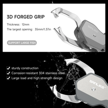 Load image into Gallery viewer, SANLIKE Fishing Lip Gripper Controller With Weighing Stainless Steel Fishing Grip Clip Catcher Pliers Fish Tackle Accessories
