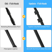 Load image into Gallery viewer, SANLIKE Adjustable Fishing Gaff -  Telescopic Sharp Fishing Hook Gaffs Durable Rust-Resistant for  Freshwater Saltwater Fishing gaff
