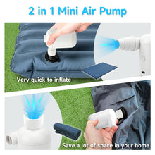 Load image into Gallery viewer, SANLIKE Multifunction Electric Air Pump USB Quick Vacuum Pump Sofa Swimming Ring Inflatable Wireless Electric Charging Pump
