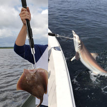 Load image into Gallery viewer, SANLIKE Telescopic Fishing Gaff with Stainless Fish Spear Hook Gripper No Slip Ruber Handle Outdoor Fishing Tackle Accessory
