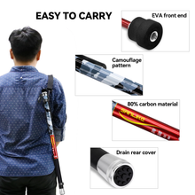 Load image into Gallery viewer, SANLIKE 7/8m Fishing Net Carbon Rod Portable Telescopic Landing Long Handle Pole for Carp Firp Fishing Tackle Catching Releasing
