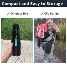 Load image into Gallery viewer, SANLIKE Fishing Landing Net Portable Retractable Folding Aluminium Alloy Net Pole for Carp Fishing Tackle Catching Releasing
