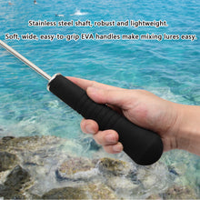 Load image into Gallery viewer, SANLIKE Portable Stainless Steel Folding Shovel Fish Bait Spade Fishing Tackle Fishing Lure Shovel Can Float On Water
