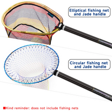 Load image into Gallery viewer, SANLIKE 5/6m Telescopic Fishing Landing Net Carbon Fibre Rod Portable Handle Fishing Tackle Equipment Accessories
