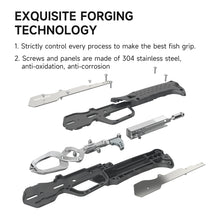 Load image into Gallery viewer, SANLIKE Fishing Lip Gripper Controller With weighing Stainless Steel Fishing Grip Clip Catcher Pliers Tool Accessories

