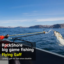 Load image into Gallery viewer, SANLIKE Fishing Hook Double Hole Fishing Spear Hook With 1/2 UNC Stainless Steel Fish Gaff For Freshwater Saltwater Fishing Tool Accessories
