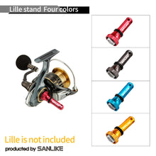 Load image into Gallery viewer, SANLIKE Fishing Reel Handle Aviation Aluminum Ultralight Corrosion Resistant Reel for Daiwa Bait Fishing Accessories Tool
