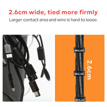 Load image into Gallery viewer, SANLIKE Multifunctional Fishing Reels strap 1.5m*2.6cm Black Autohesion Fishing Rod Tie Holders Straps Belts Fishing Accessories
