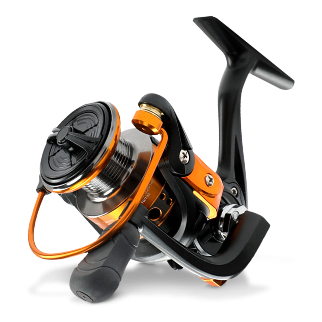 SANLIKE Spinning Fishing Reels Rubber Grip Fishing Reel 5.2:1 Gear Ratio 13+1 BB Max Drag 8Kg For Saltwater Fishing Accessories