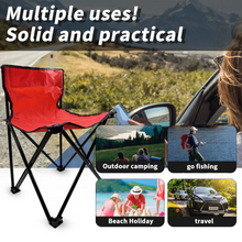 Load image into Gallery viewer, SANLIKE Outdoor Folding Chair Beach Arm Chair Steel Tube Picnic Fishing Barbecue Portable Fishing Chair lawn folding chair
