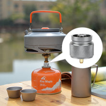 Load image into Gallery viewer, SANLIKE Adapter Outdoor Camping Stove Gas Tank Screw Type Valve Canister Connector Conversion Head Switch Tool Camping Equipment
