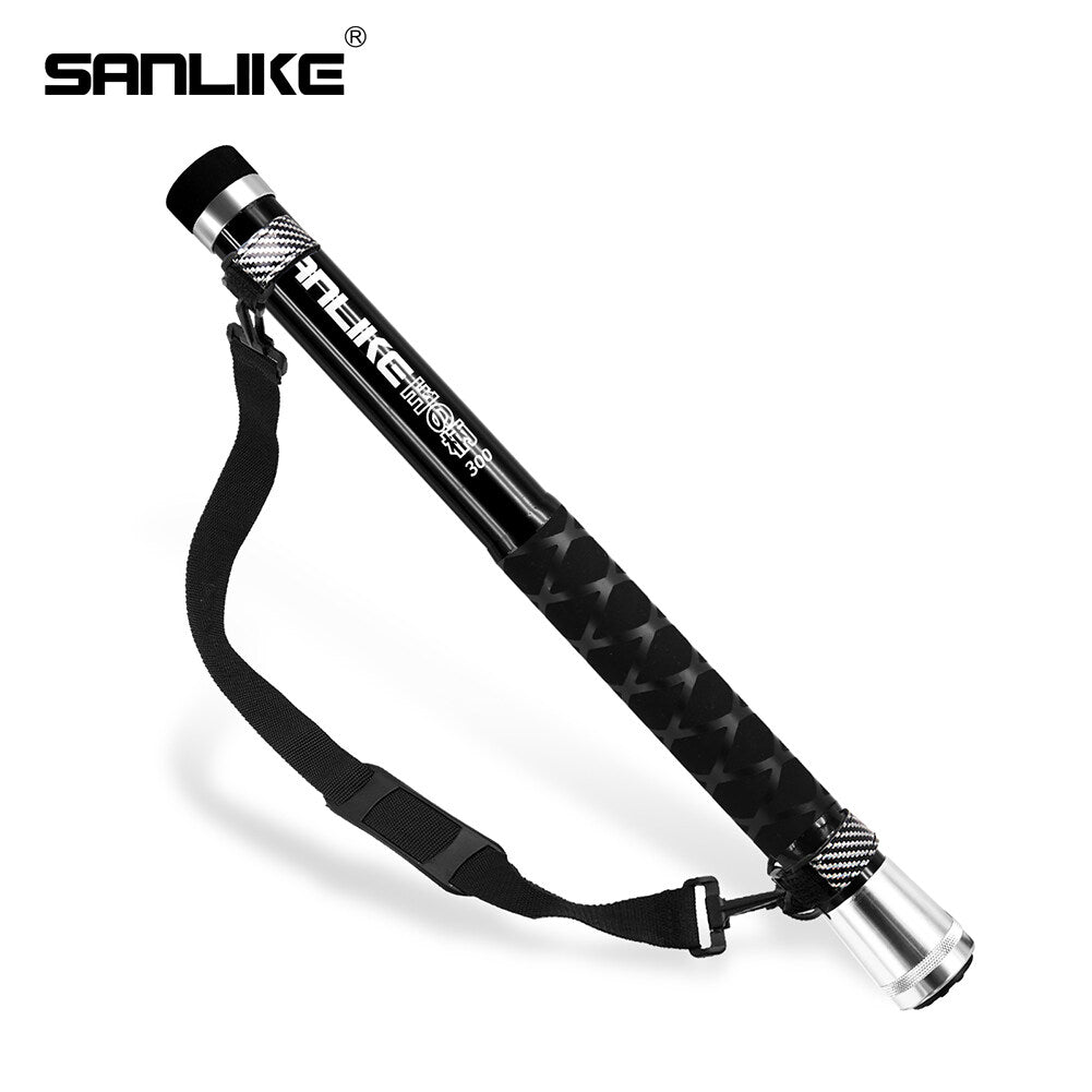 3m Fish Net SANLIKE Portable 3m Fishing Net Carbon Long Handle Telescopic Foldable ...