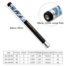 Load image into Gallery viewer, SANLIKE Fishing Net Folding Telescopic Adjustable Pattern for Freshwater Seawater Landing Net Tackle Accessories
