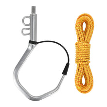 Load image into Gallery viewer, SANLIKE Fishing Hook Double Hole Fishing Spear Hook With 1/2 UNC Stainless Steel Fish Gaff For Freshwater Saltwater Fishing Tool Accessories
