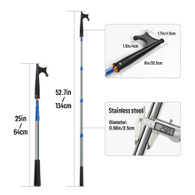 Load image into Gallery viewer, SANLIKE Telescoping Boat Hooks Adjustable Push Hook Rod with Luminous Beads Docking Elescopic Pole Boating Accessories
