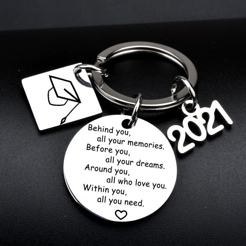 Personalized love keychain