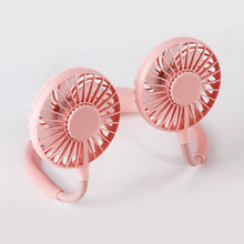Load image into Gallery viewer, Mini usb charging adjustable ear sports fan
