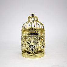 Load image into Gallery viewer, Metal birdcage candle holder ornaments

