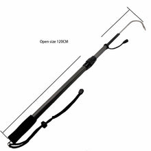 Load image into Gallery viewer, SANLIKE Fly Fishing Hook 60cm/90cm/120cm/160cm Telescopic Stainless Steel Fishing Tackle With String Aluminum Alloy
