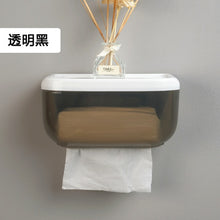 Load image into Gallery viewer, KOMCLUB Punch-Free Toilet Trays Waterproof Toilet Paper Rack
