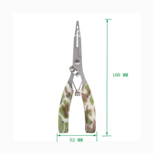 Load image into Gallery viewer, SANLIKE Multifunctional Portable Folding Fishing Plier Stainles Steel Carp Fishing tackle cut Line Cutter Fishing Tools
