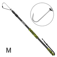 Load image into Gallery viewer, SANLIKE Telescopic Fishing Gaff with Nonslip EVA Handle Stainless Steel Hook
