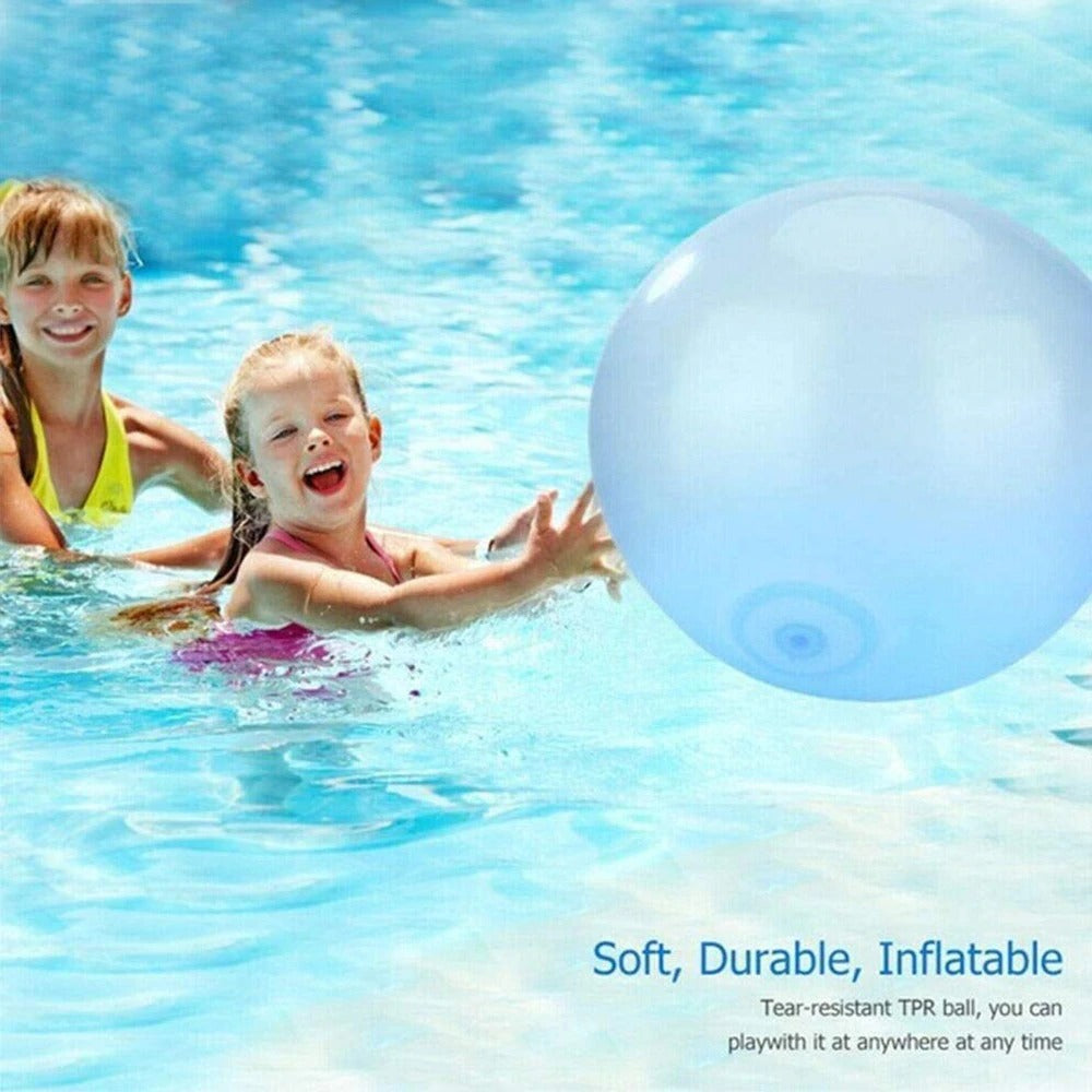 4PCS Amazing Bubble Ball With Blowpipe