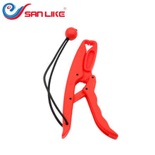 Load image into Gallery viewer, Sanlike Solid Plastic Fishing Lip Grip Gripper Holder Floating Grabber Plier Controller Portable Fishing Pliers Pesca Tools
