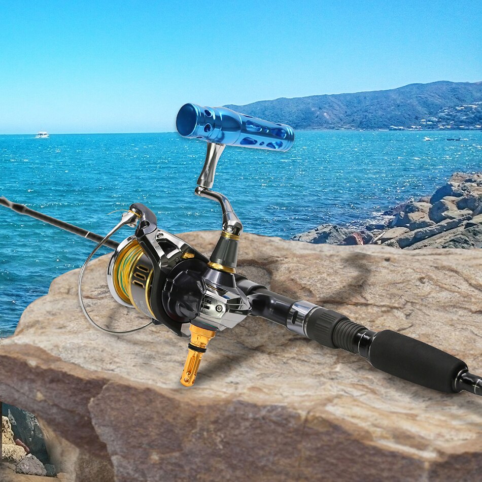 SANLIKE Fishing Reel Handle Holder Protect Reel Stand for Shi
