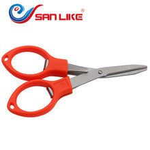 Load image into Gallery viewer, Mini Laser Cutter Metal Portable Fishing Braided Line Fishing Scissors Tools
