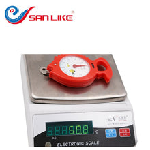 Load image into Gallery viewer, Portable fishing Hook Weighing scales 10KG Creative home for daily use portable to buy food spring scales Mini express scale

