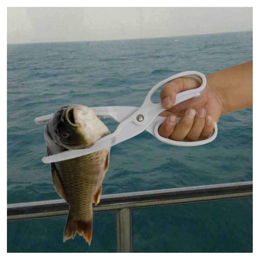 SANLIKE Plastic Fishing Grip Handle Lip Grip Fishing Gripper Grabber  Fishing Tackle Tool For Saltwater&Fresh Fish free shipping