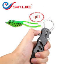 Load image into Gallery viewer, Gift of Soft Fish Lures Fishing Lip Gripper Carbon Fishing Pliers
