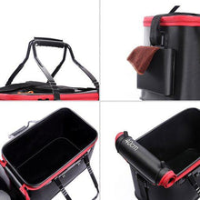 Load image into Gallery viewer, Foldable Waterproof Fishing Bucket-Live Fish Container
