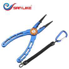 Load image into Gallery viewer, Fishing tackle China Aluminum Fishing Pliers Control Fish Clamp Device Lures Grip Fishing Accessory
