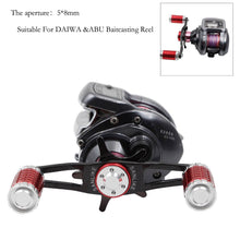 Load image into Gallery viewer, SANLIKE 4*7mm, 5*8mm Baitcasting Fishing Reel Handle for S&amp;D Carbon Aviation Aluminum Spinning Reel Handle
