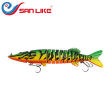 Load image into Gallery viewer, SANLIKE 30CM 90G Wobbler Fish Lure Swimbait Crankbait iscas artificiais Bait With Hook Fishing Tackle Pesca Wobbler  pike lure
