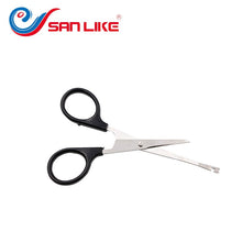 Load image into Gallery viewer, SANLIKE Stainless Steel Fishing Plier Scissor Line Cutter Hook Remover Fishing Grip Clip Tackle Tool Fishing Accessories
