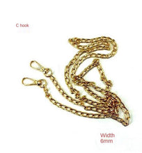 Load image into Gallery viewer, 1.8 light gold NK chain shoulder strap bag chain
