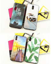 Load image into Gallery viewer, Oppo R17 Reno4 A11x A59 A83 skincare painted frosted cartoon phone case protective cover
