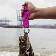 Load image into Gallery viewer, SANLIKE Aluminium Multifunction Lure Fish Grip Lip Trigger Lock 304 Gripper Clip Clamp Fishing Tackle Tool Fishing Equipment
