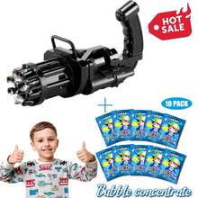Load image into Gallery viewer, Gatling Bubble Machine 2021 Cool Toys &amp; Gift
