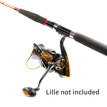 Load image into Gallery viewer, SANLIKE Telescopic Fishing Rod Carbon Fiber Spinning Pole Super Hard Fishing Pole for Saltwater Freshwater Fishing Parade
