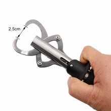 Load image into Gallery viewer, SANLIKE Weight Stainless Steel Outdoor Portable Fish Lip Grip Grabber EVA Handle Tackle Tools with Weight Scale Pesca
